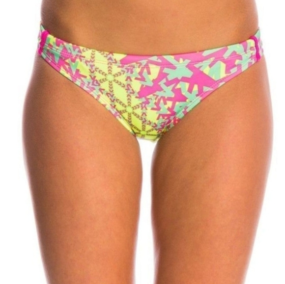 Pink and Yellow Dolfin Bikini - Picture 2 of 9